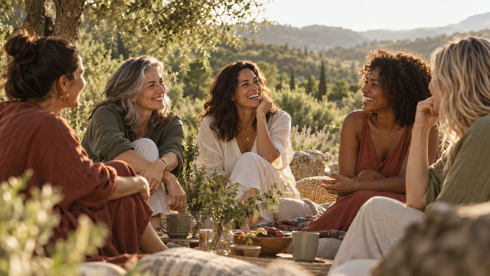 Mulheres reunidas